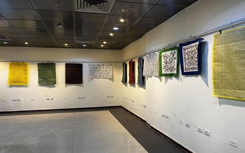 صور من معرض الآلات الموسيقية الكورية التقليدية. (الصور من زينب نيازي حسن)