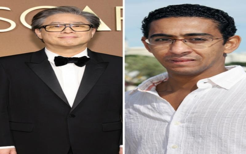 صورة تجمع بين المخرج المصري مروان حامد والمخرج الكوري بارك تشان ووك. (مصدر الصورة: موقع الصور المجانية جيتي إيميجز)