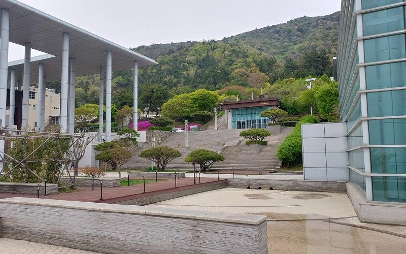 مركز جيندو الوطني للجوكاك من أهم محطات مدينة جيندو. (الصورة من شيماء رشدي)