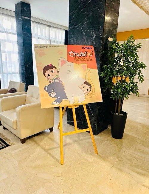 ملصق ترويجي لأعمال الرسوم المتحركة الكورية المعروضة ضمن فعاليات المهرجان. (المصدر: مودة سلامة)