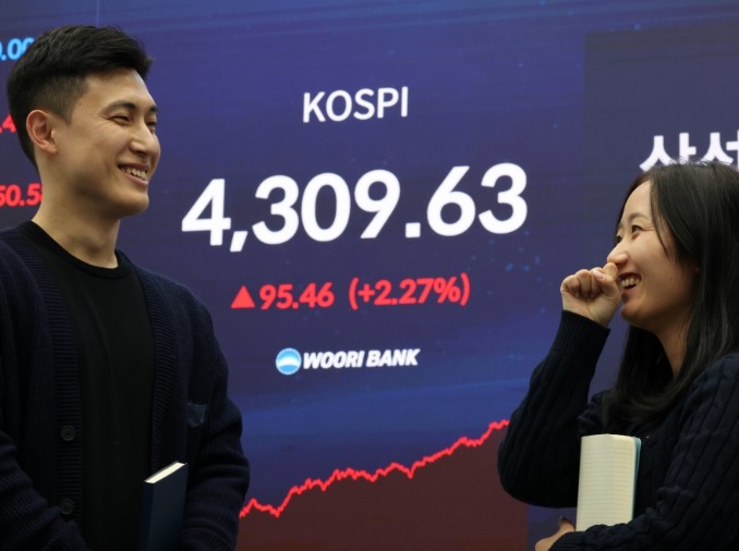 زيادة ملكية الأجانب للأسهم الكورية إلى 32.9% في ديسمبر