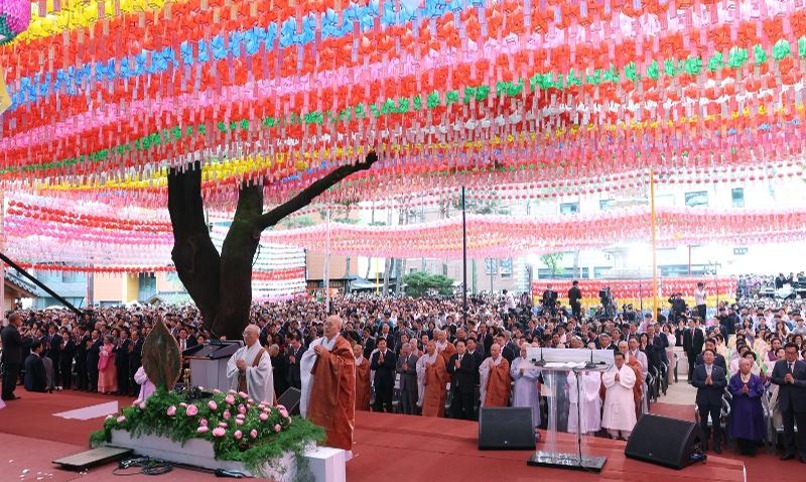 كوريا تحتفل بالذكرى الـ٢٥٦٨ لميلاد بوذا