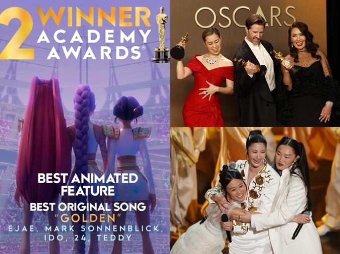 ’فرقة البوب الكورية: صائدات الشياطين‘ يفوز بجائزتي أوسكار لأفضل فيلم رسوم متحركة وأفضل أغنية أصلية